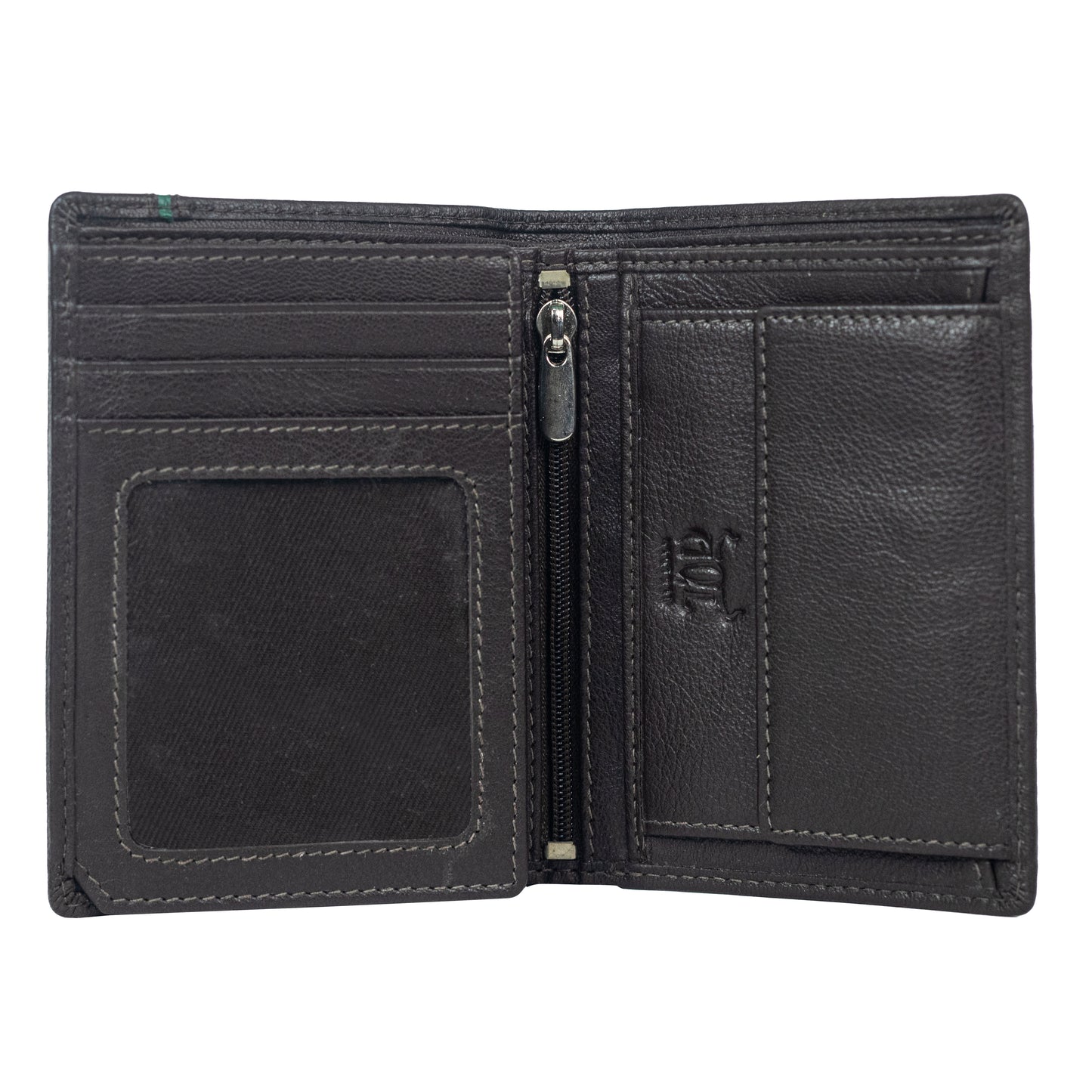 AQL101Brown1010: The Stylishly Secure Men's Wallet - AqLeather
