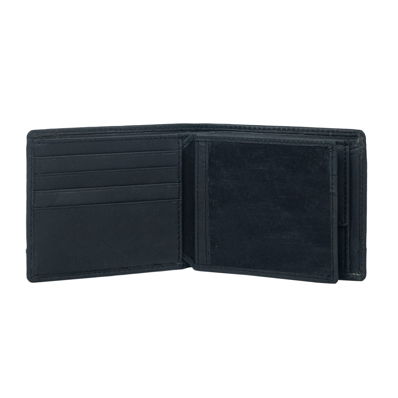 AQL130 Black 1064: A Sleek and Sophisticated Masterpiece Leather Wallet for the Modern Man - AqLeather