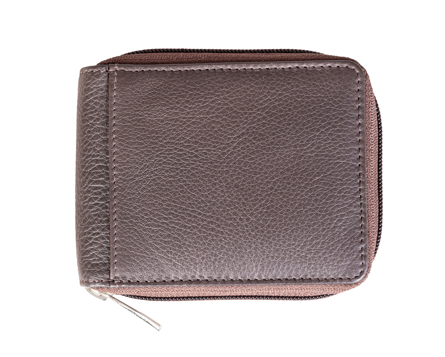 AQL130black5016: The Boston Nappa Black - A Compact Gem for the Discerning Woman - AqLeather