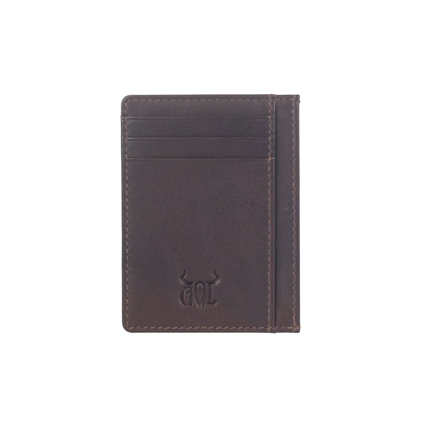 AQL120brown1924: The Decker Minimalist - Your Sleek Card Carrying Solution - AqLeather