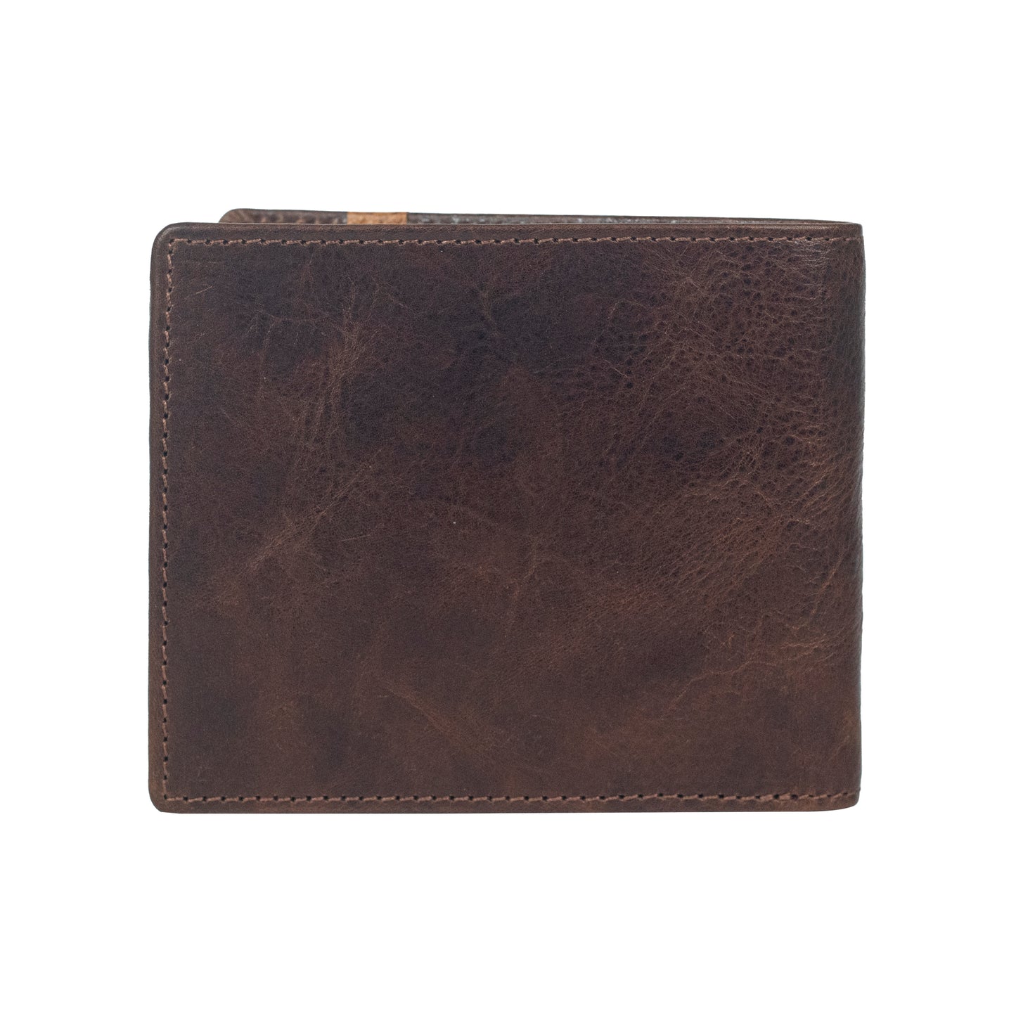 AQL193brown1023: The Anti-Vintage Hunter's Choice (CHC Brown-Tan Men's Wallet) - AqLeather