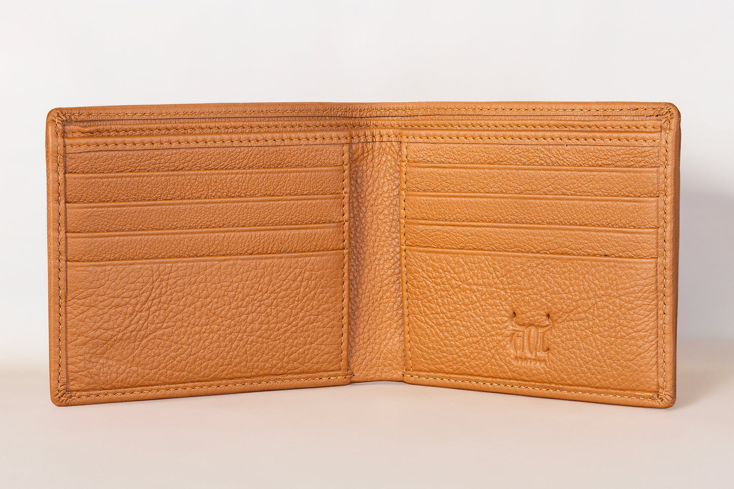 AQL130tan1011: The Essential Tan - A Streamlined Wallet for the Modern Man - AqLeather