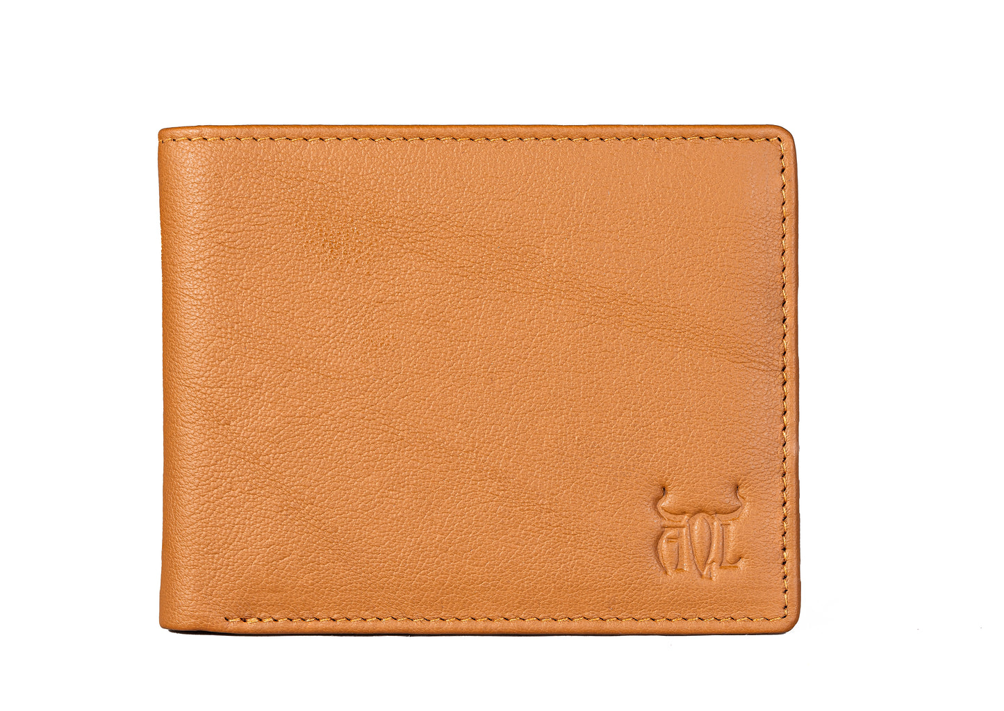 AQL130tan1011: The Essential Tan - A Streamlined Wallet for the Modern Man - AqLeather