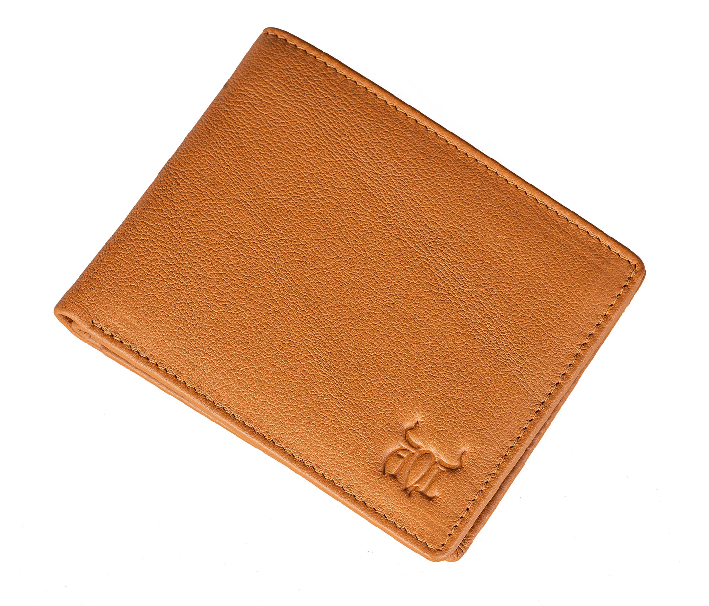 AQL130tan1011: The Essential Tan - A Streamlined Wallet for the Modern Man - AqLeather