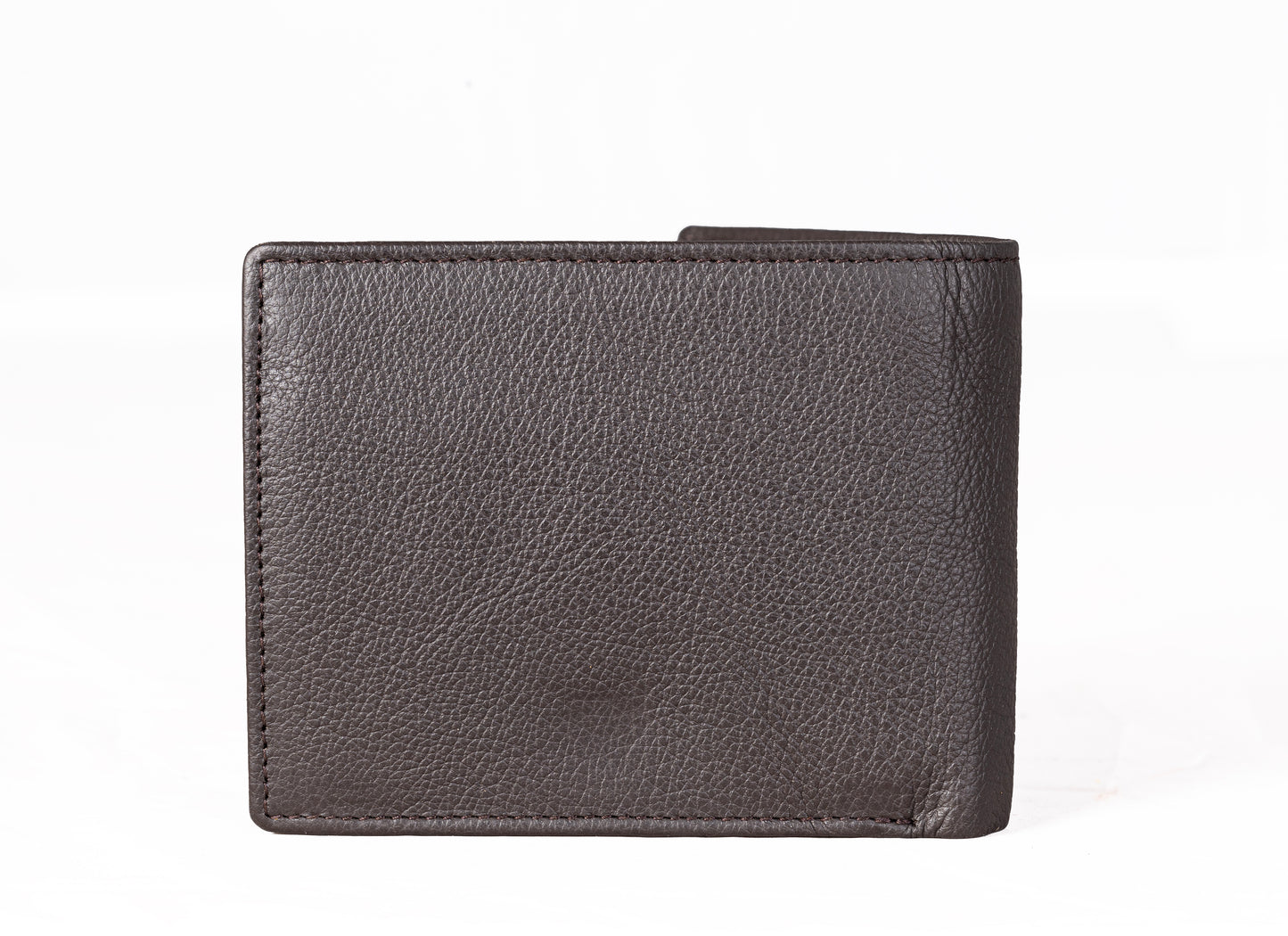 AQL130brown/red1067: The Boston NDM Men's Leather Wallet - A Bold Blend for the Modern Man - AqLeather