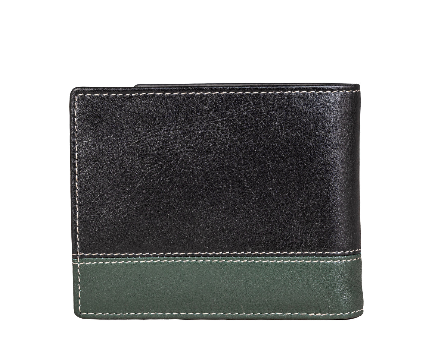 AQL150black/green1060: The Silky Nappa Statement - Bold Contrast for the Modern Man - AqLeather