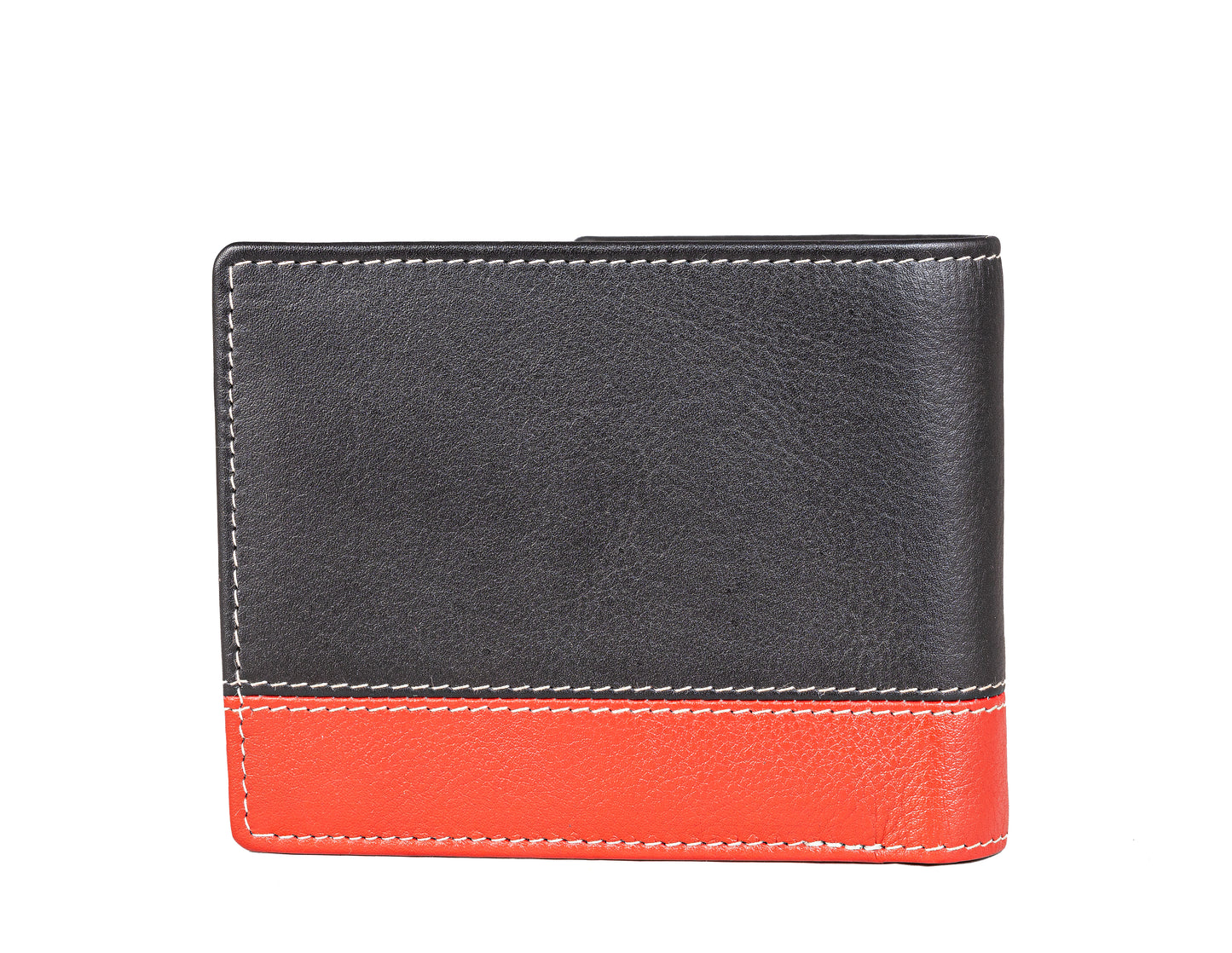 AQL150black/red1060: The Silky Nappa Statement - Bold Style Meets Secure Functionality- AqLeather